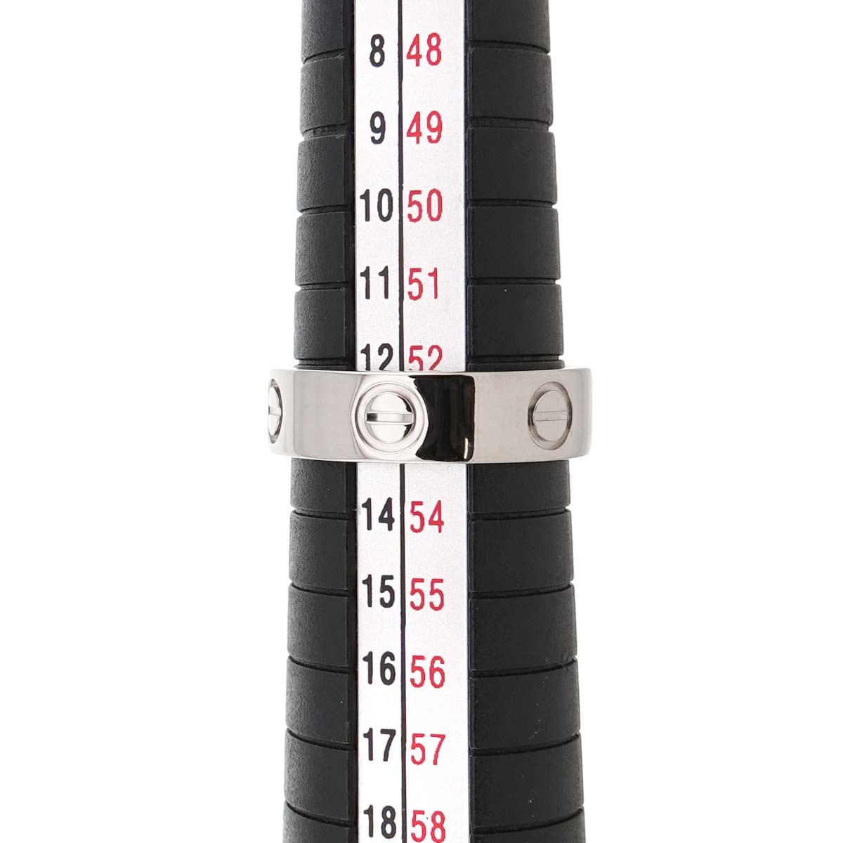 Love Ring 18K White Gold 750 size53 6-6.25(US)