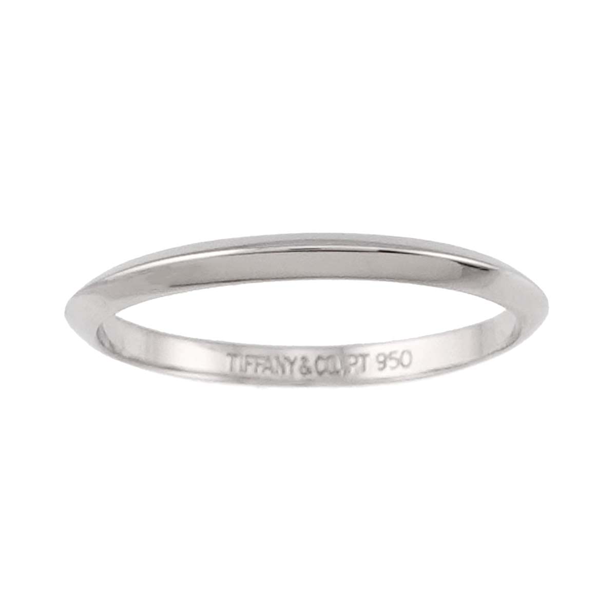 Band Ring Pt Platinum Size7.75-8(US)