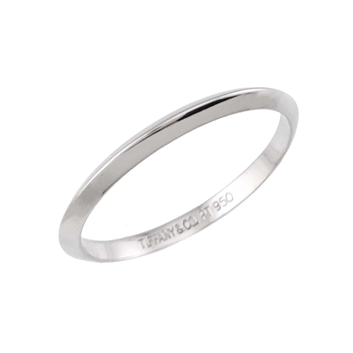 Band Ring Pt Platinum Size7.75-8(US)