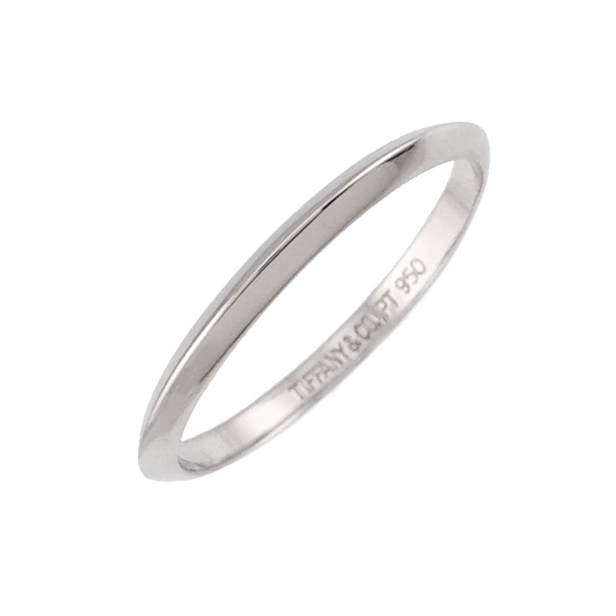 Band Ring Pt Platinum Size7.75-8(US)