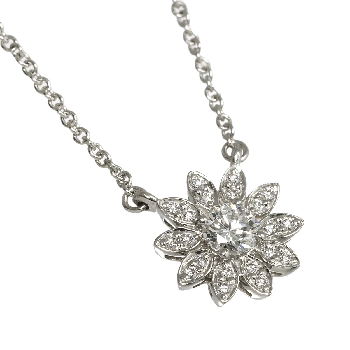 Diamond Necklace Pt Platinum