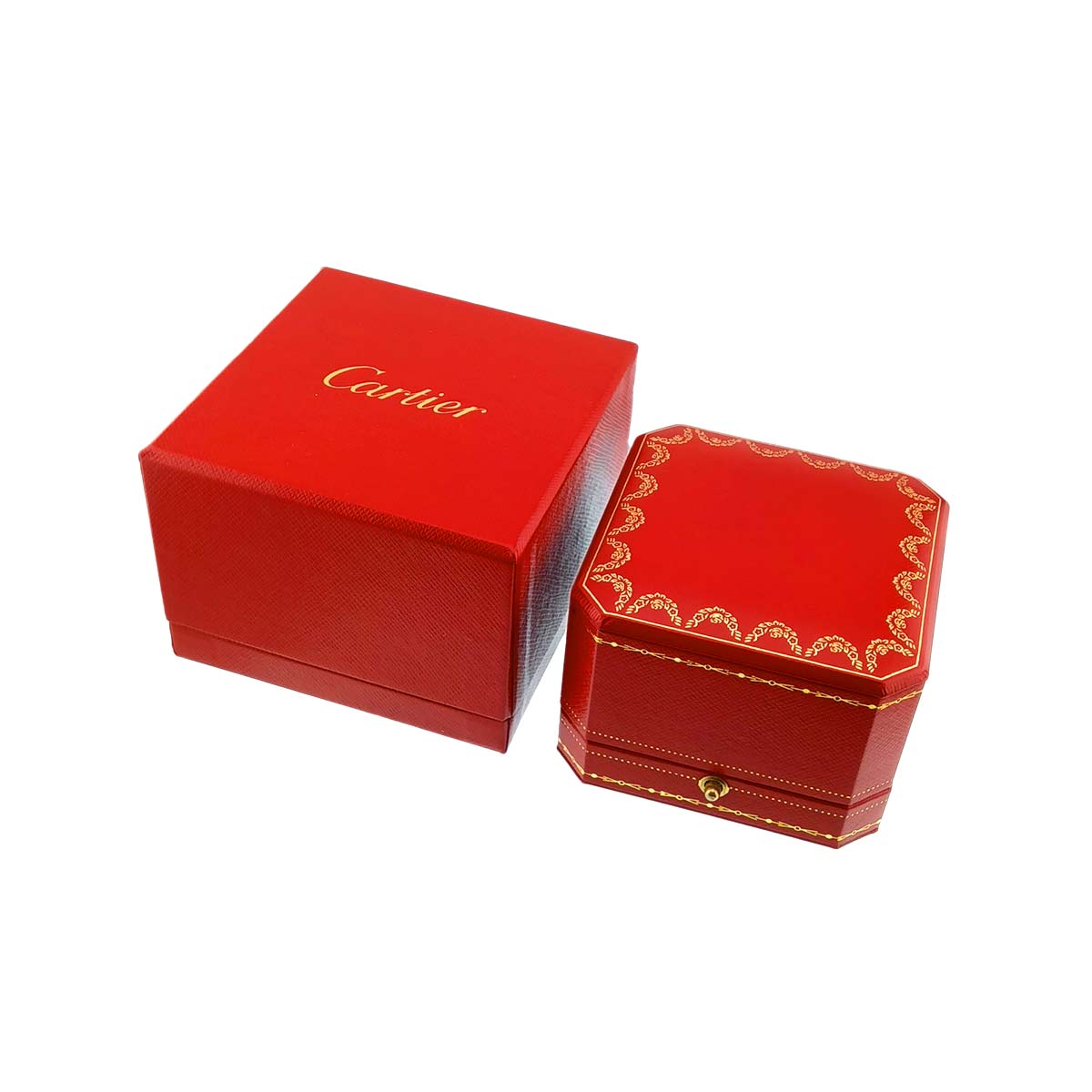 Fortune Diamond Ring 18K WG 750 Size57 7.5(US)