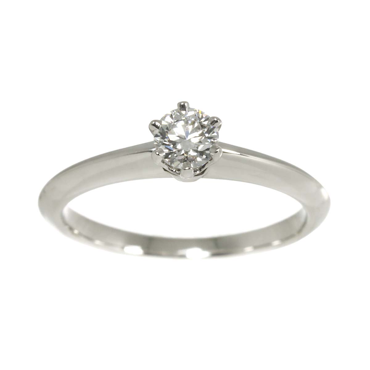 Diamond 0.26ct E/VS1 Ring Pt 4.5-4.75(US)