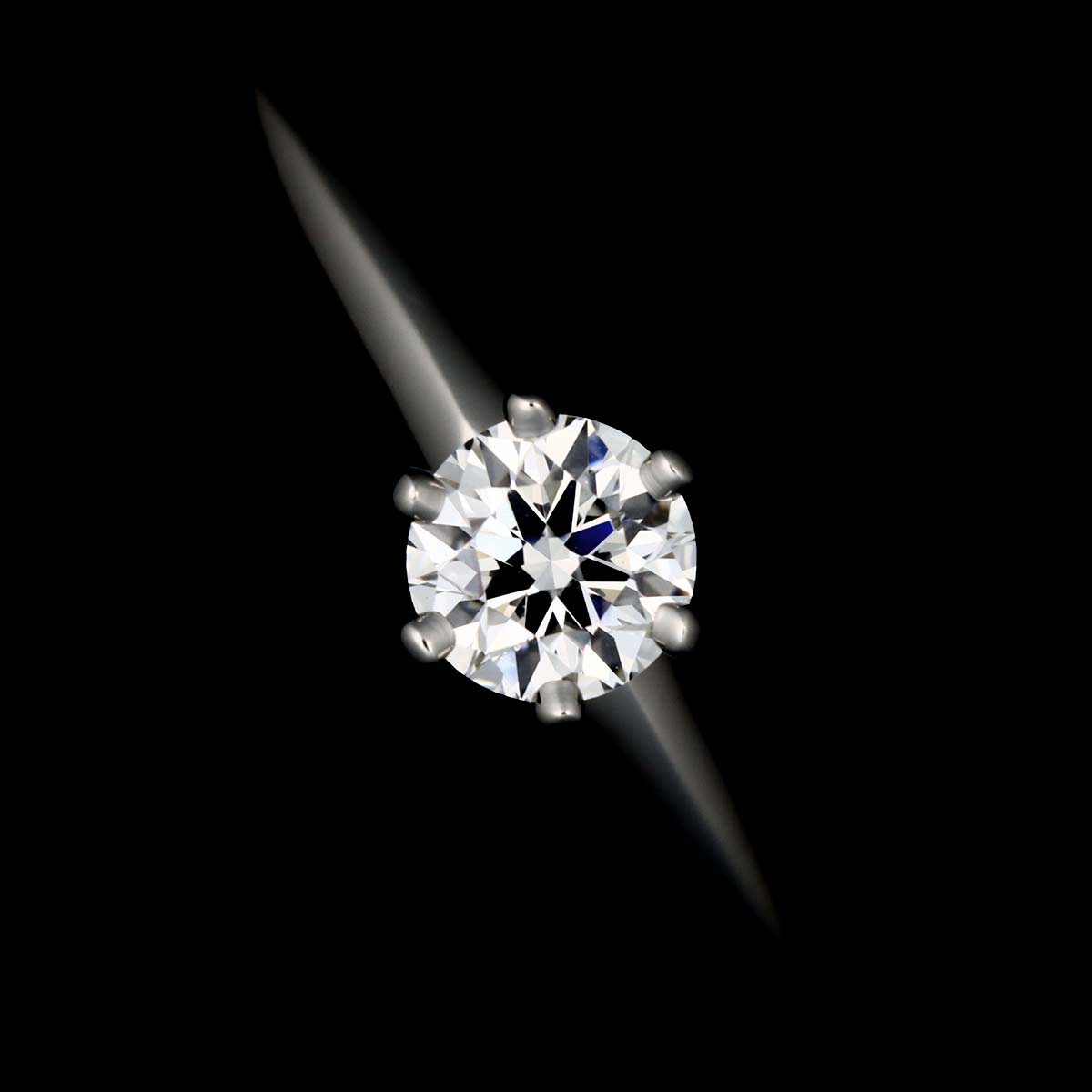 Diamond 0.26ct E/VS1 Ring Pt 4.5-4.75(US)