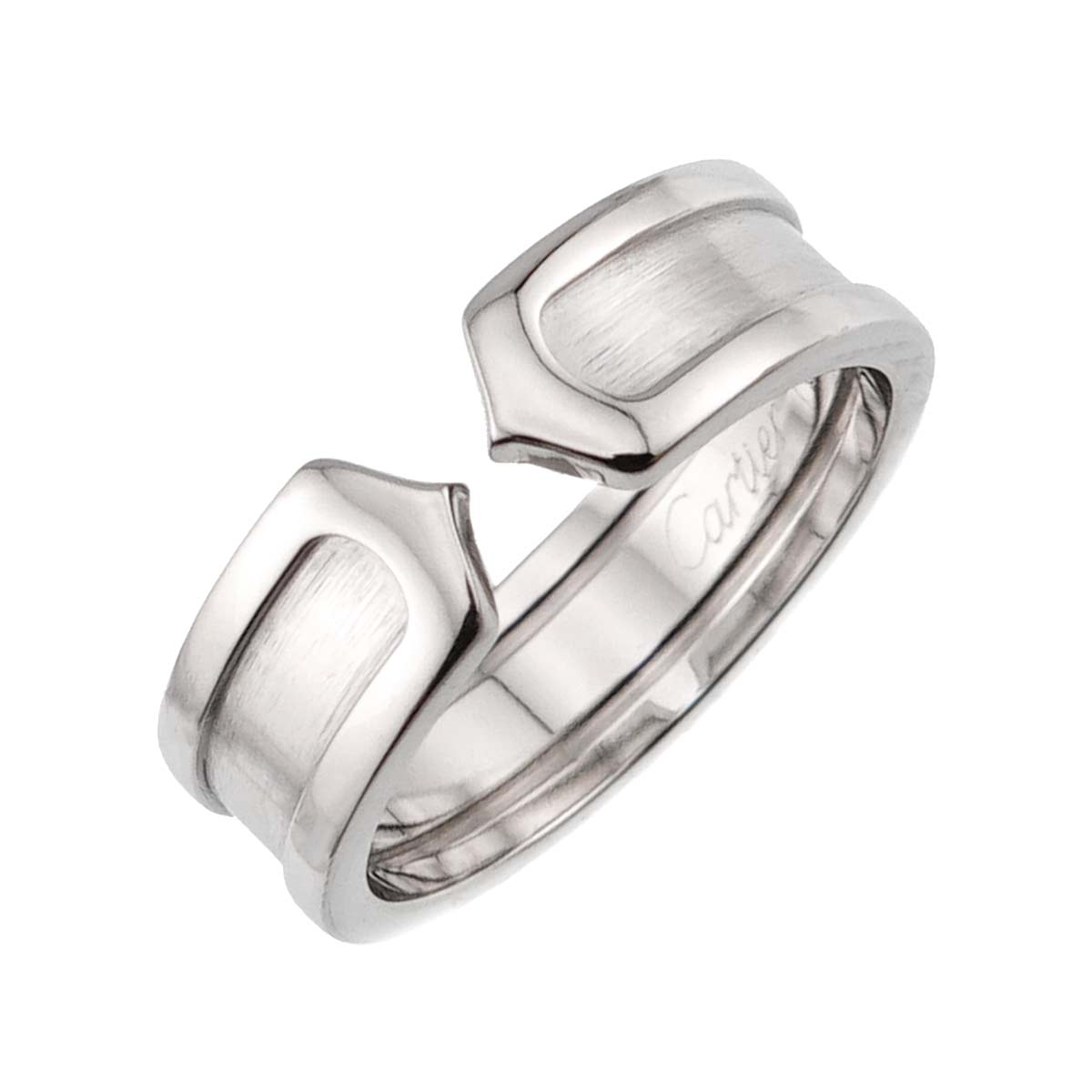 C2 2C Ring 18K White Gold 750 size58 8-8.25(US)
