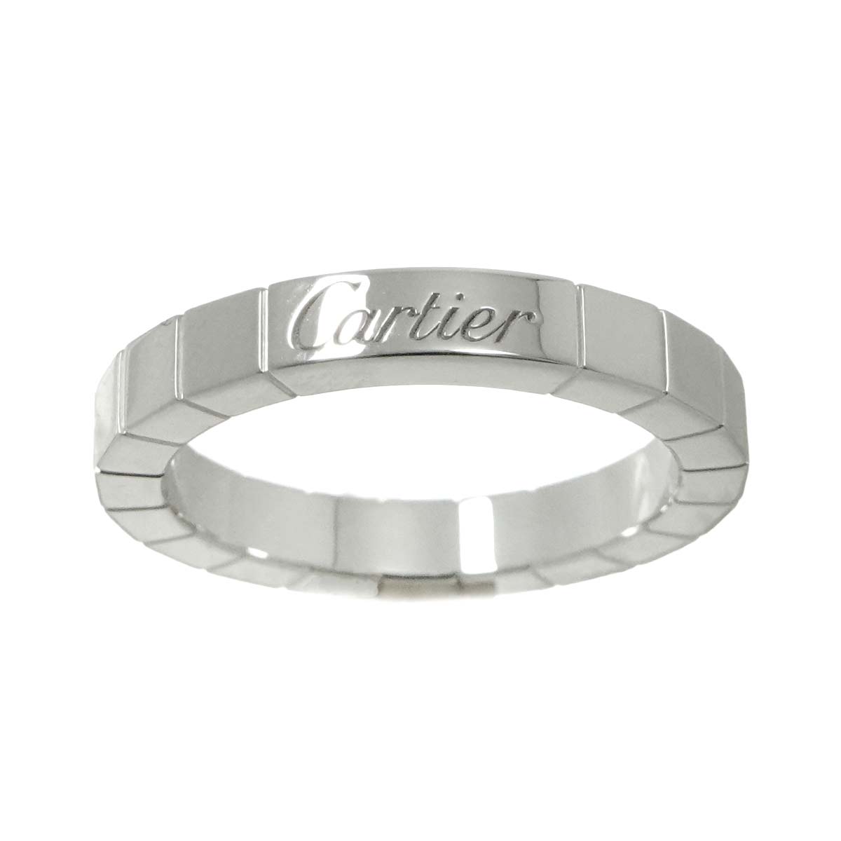 Laniere Ring 18K White Gold 750 Size50 5.25(US)