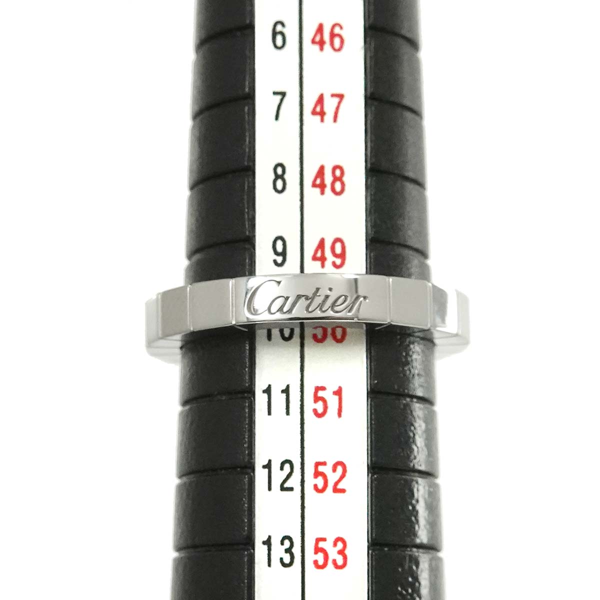 Laniere Ring 18K White Gold 750 Size50 5.25(US)