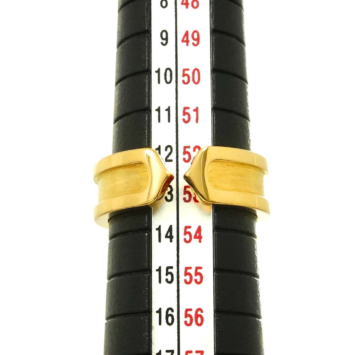 C2 Logo Ring 18K YG 750 size53 6-6.25(US)