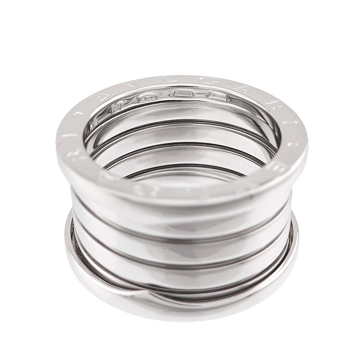 B-ZERO1 5 BAND Ring 18K White Gold 750 Size56 7.25(US)