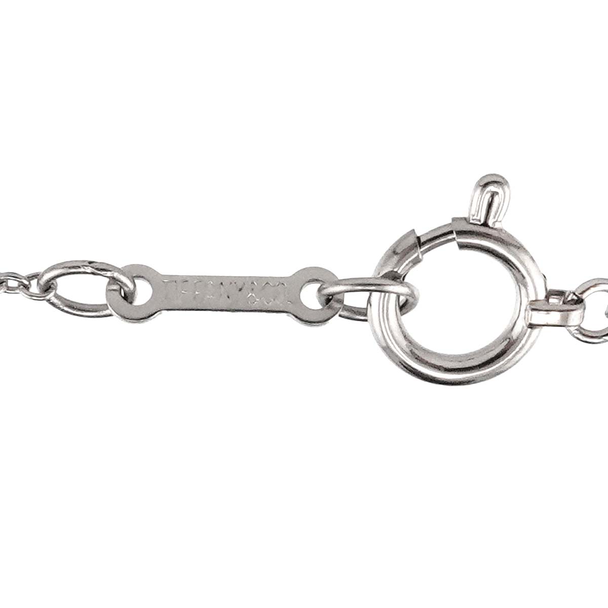 Full Heart Necklace Platinum