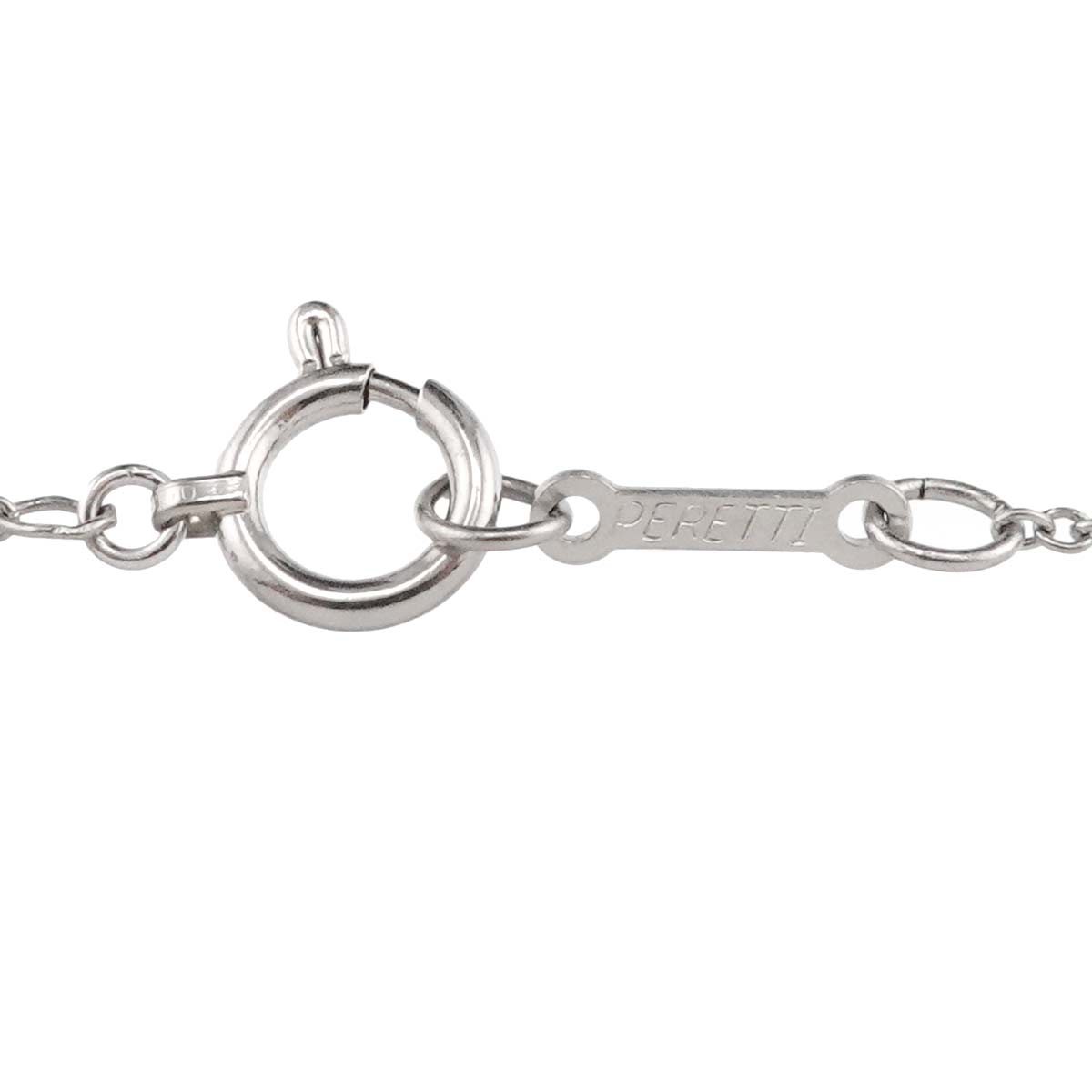 Full Heart Necklace Platinum