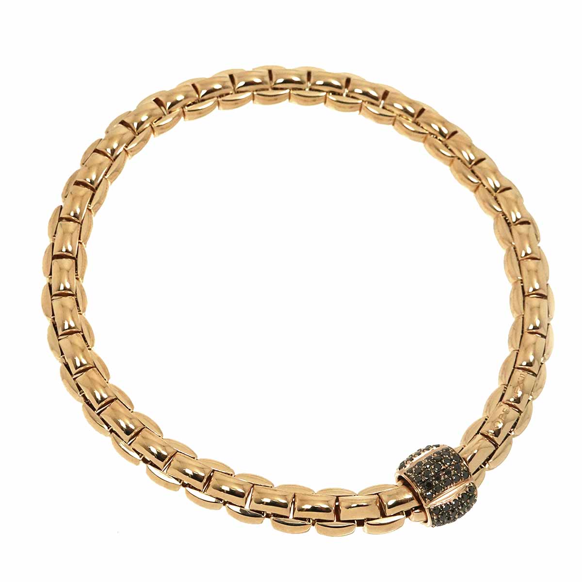 FOPE Black Diamond 0.49ct Bracelet 18K PG 750 90293912