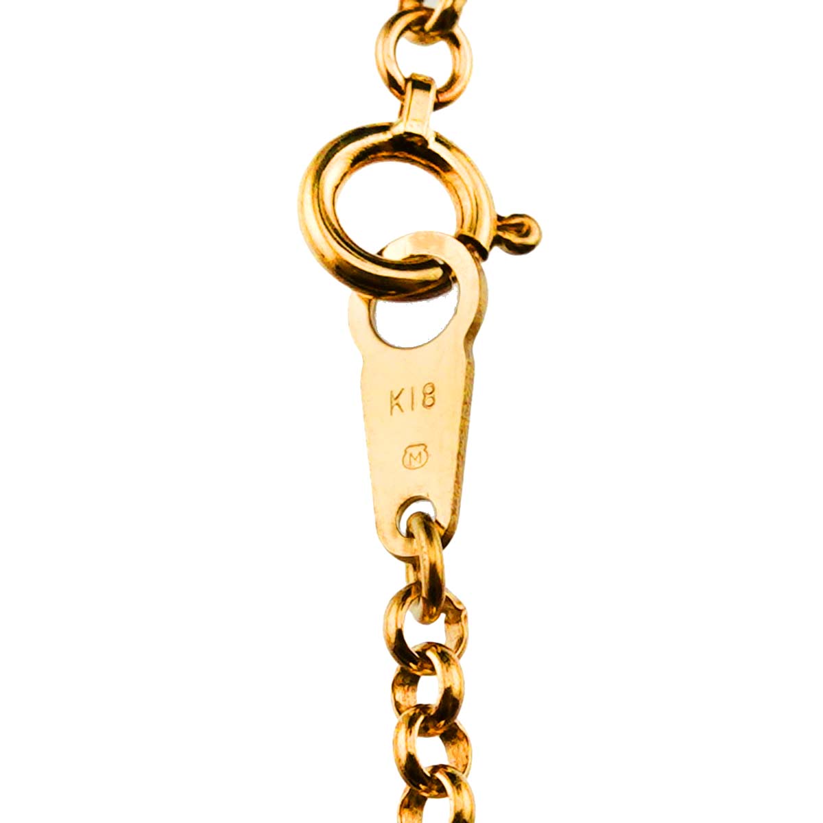 South Sea pearl 11.5mm Diamond Necklace 18K Yellow Gold 750