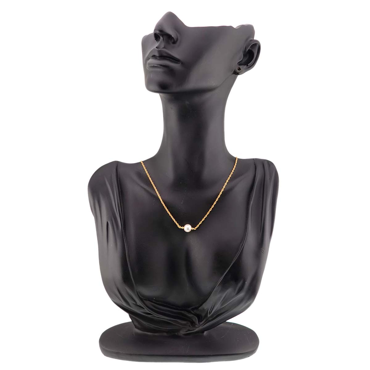 Akoya Pearl 7.2mm Necklace 18K Yellow Gold 750