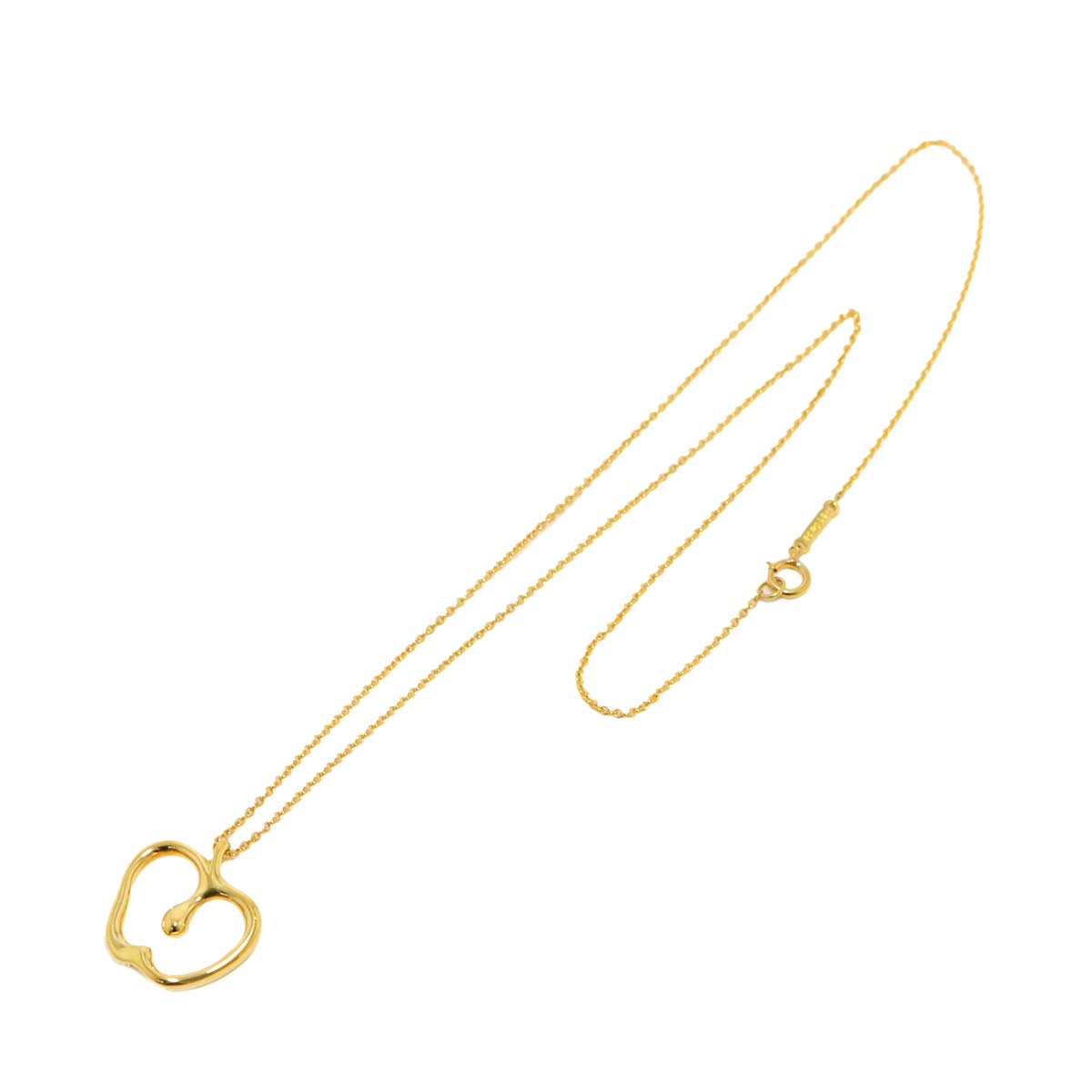 Apple motif Necklace 18K Yellow Gold 750
