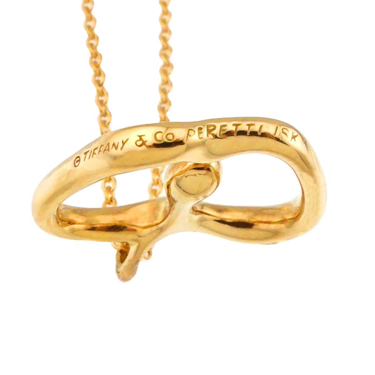 Apple motif Necklace 18K Yellow Gold 750