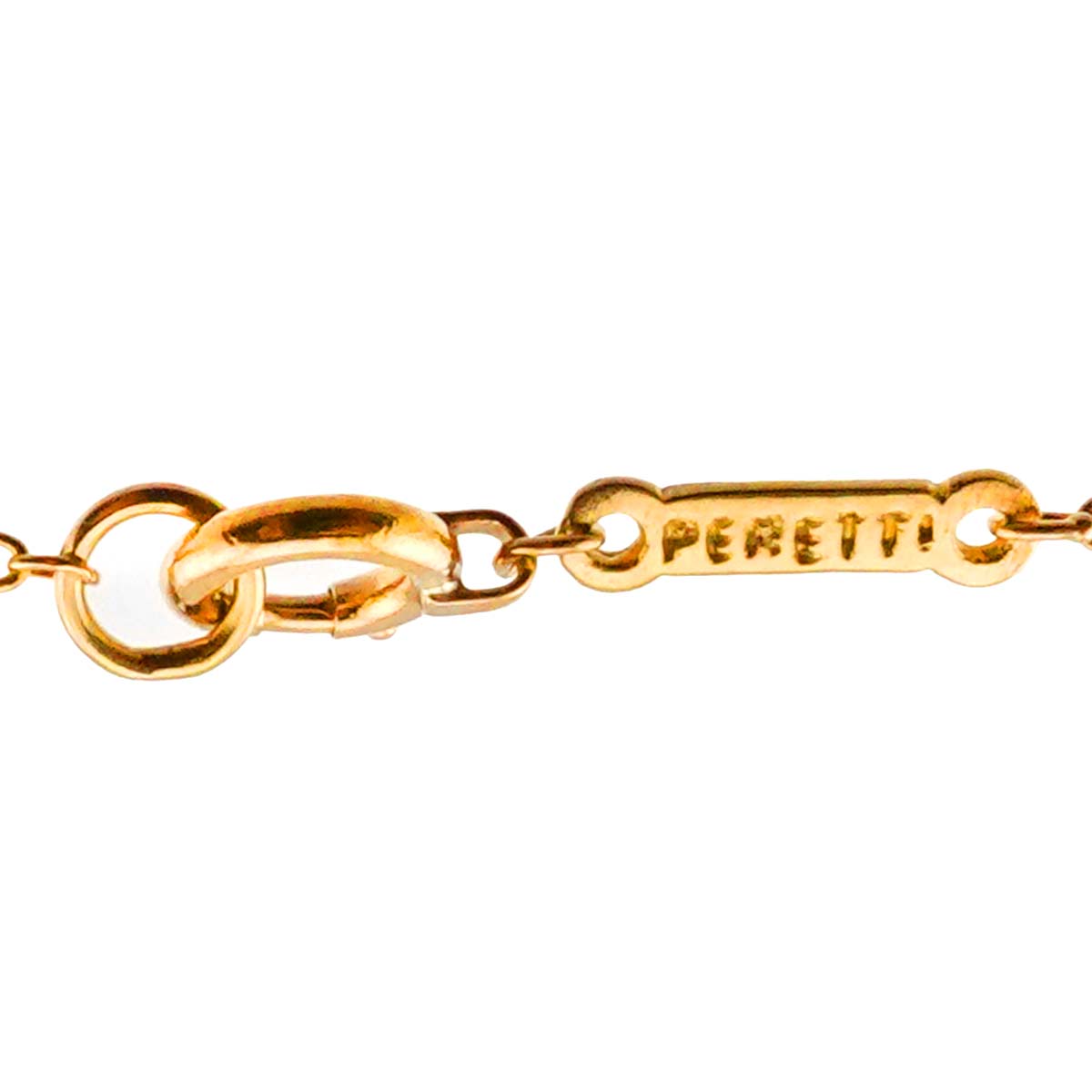 Apple motif Necklace 18K Yellow Gold 750