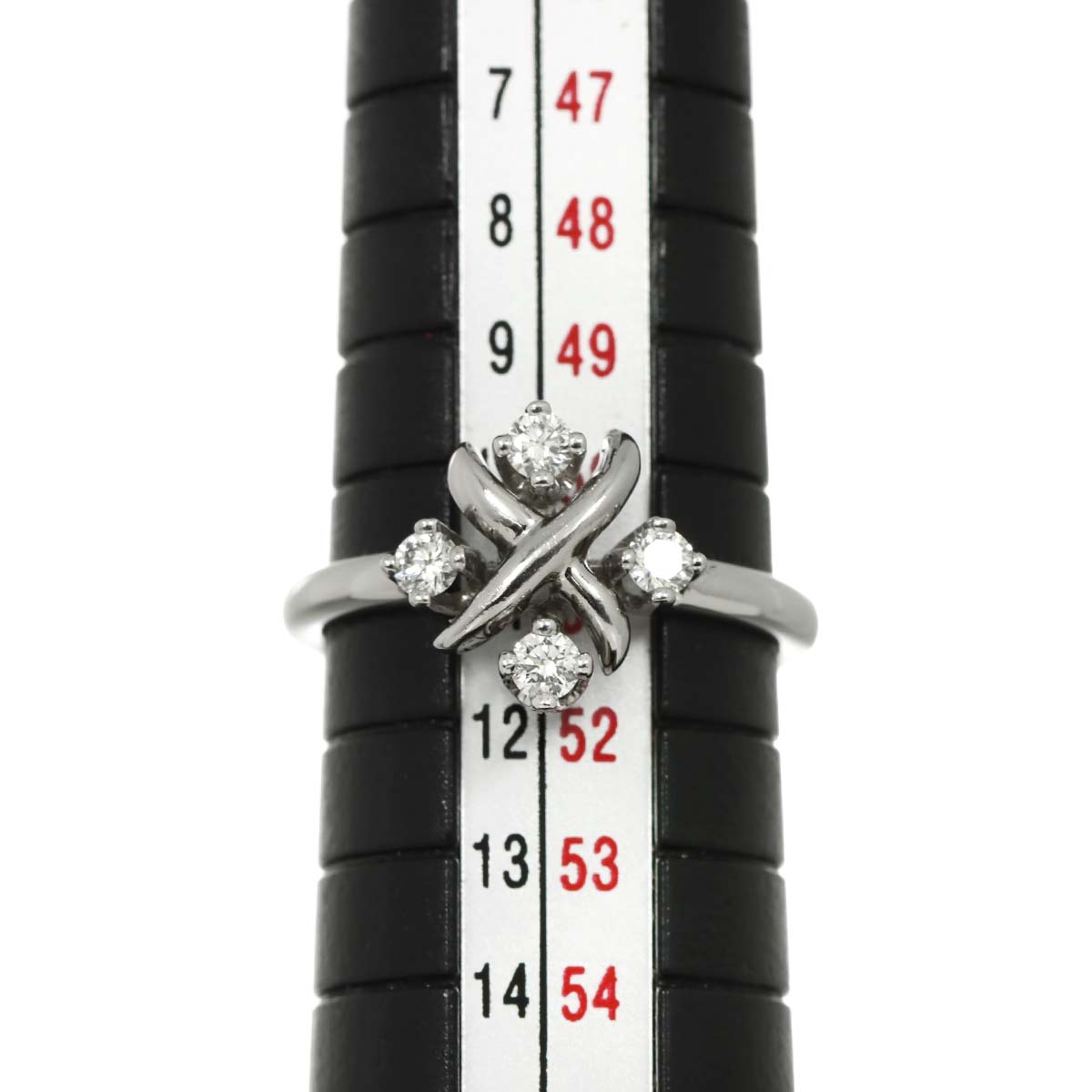 Jean Schlumberger Diamond Ring Pt Platinum Size5.5-5.75(US)