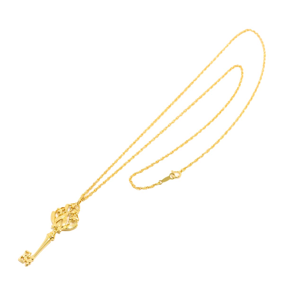 Key motif Necklace 18K Yellow Gold 750