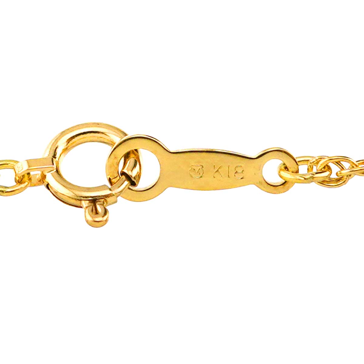 Key motif Necklace 18K Yellow Gold 750