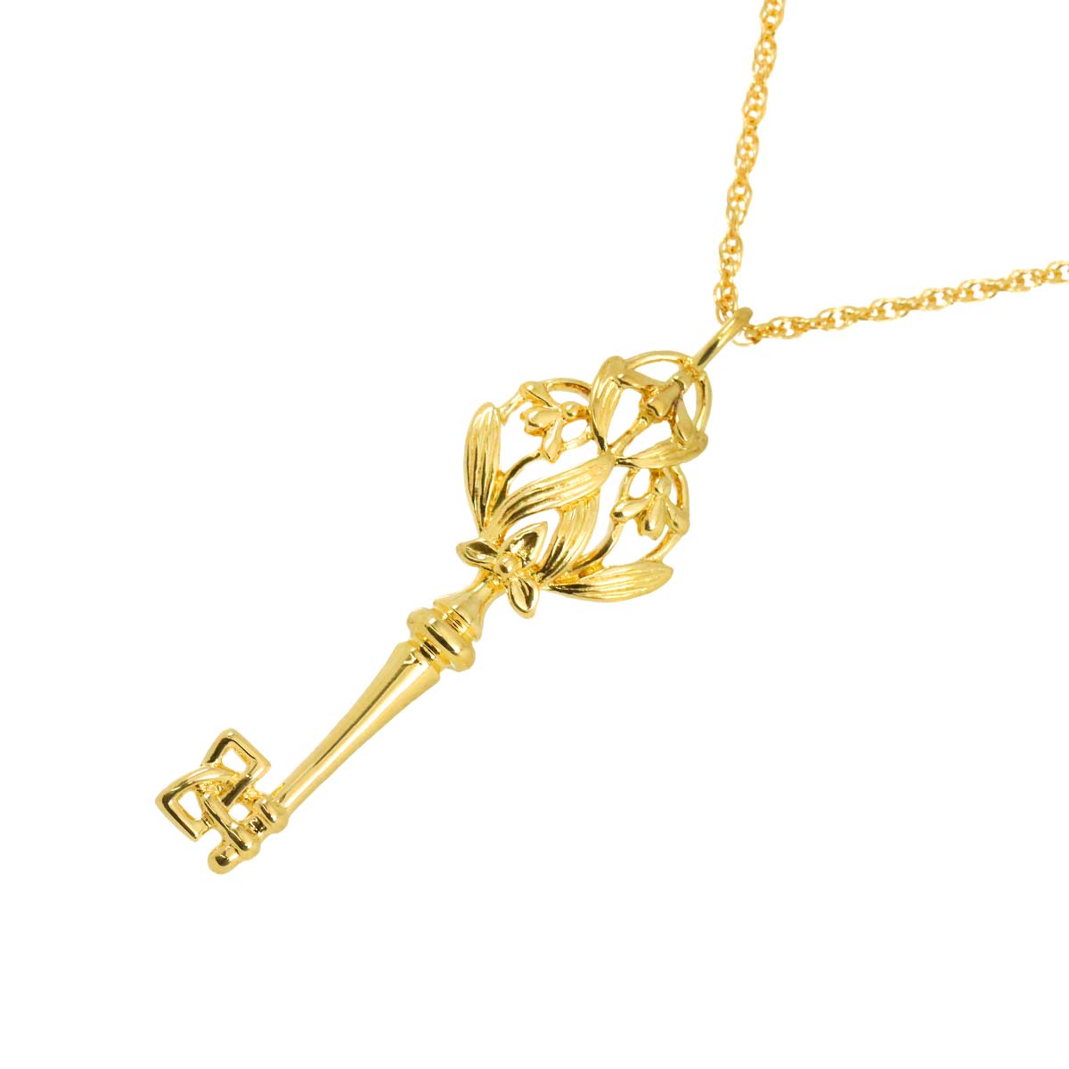 Key motif Necklace 18K Yellow Gold 750