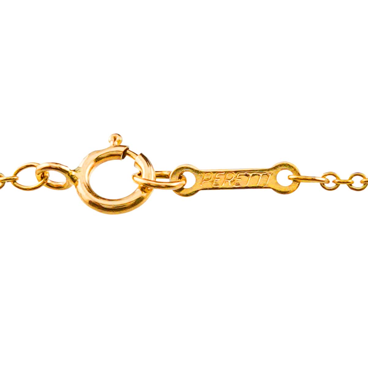 Open Heart Necklace 18K Yellow Gold 750