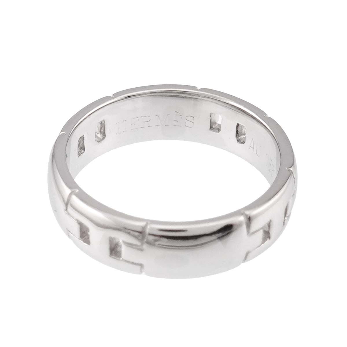 Hercules Ring 18K White Gold 750 Size51 5.5-5.75(US)
