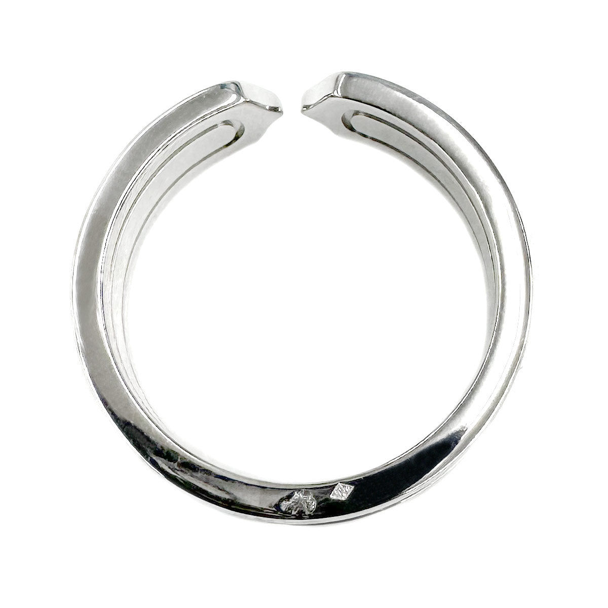 C2 2C Ring 18K White Gold 750 size57 7.5(US)