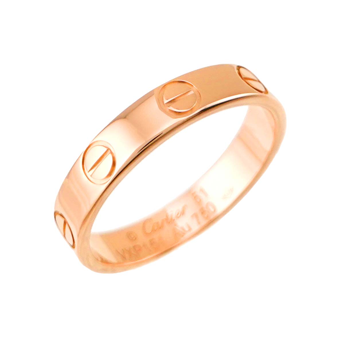Mini Love Ring 18K Pink Gold 750 size51 5.25-5(US)
