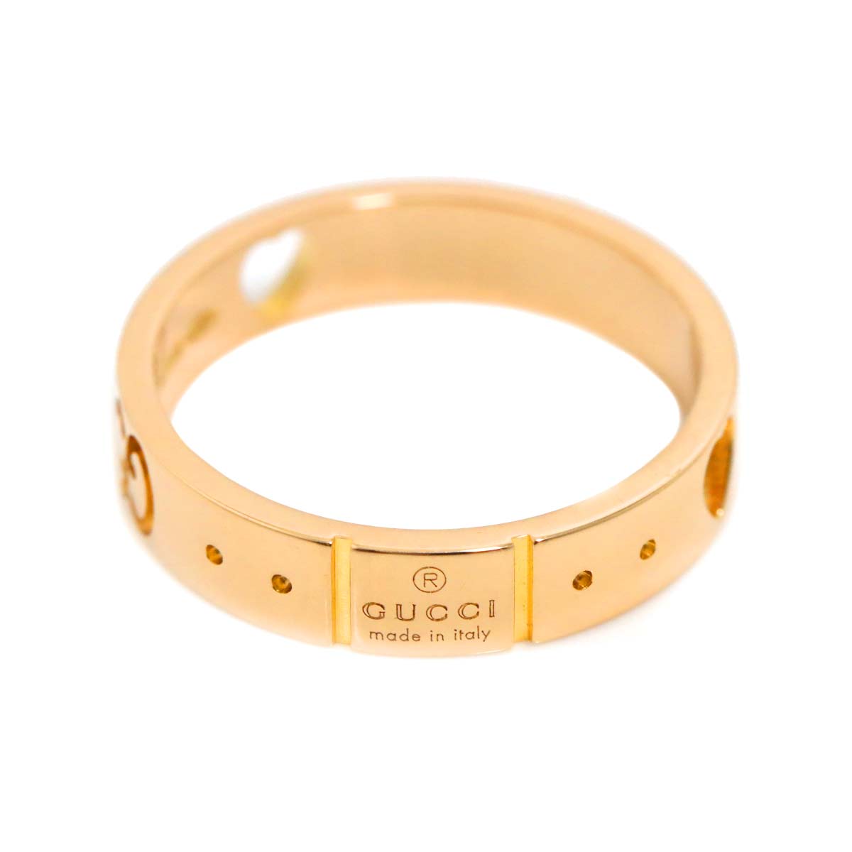 Icon Heart Ring 18K PG 750 Size10 5-5.25(US)
