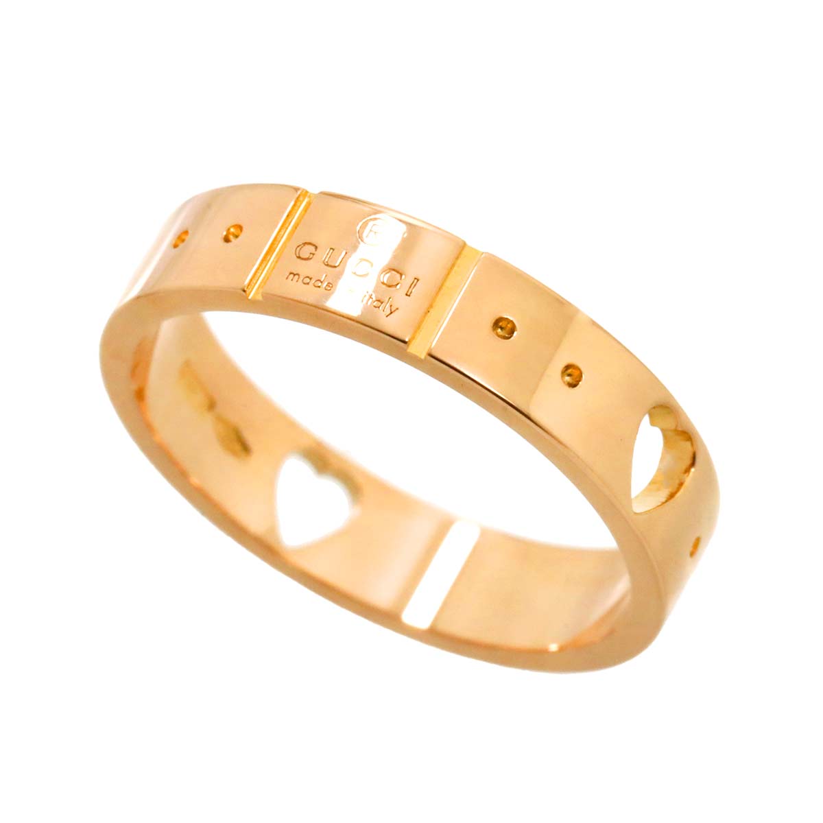 Icon Heart Ring 18K PG 750 Size10 5-5.25(US)