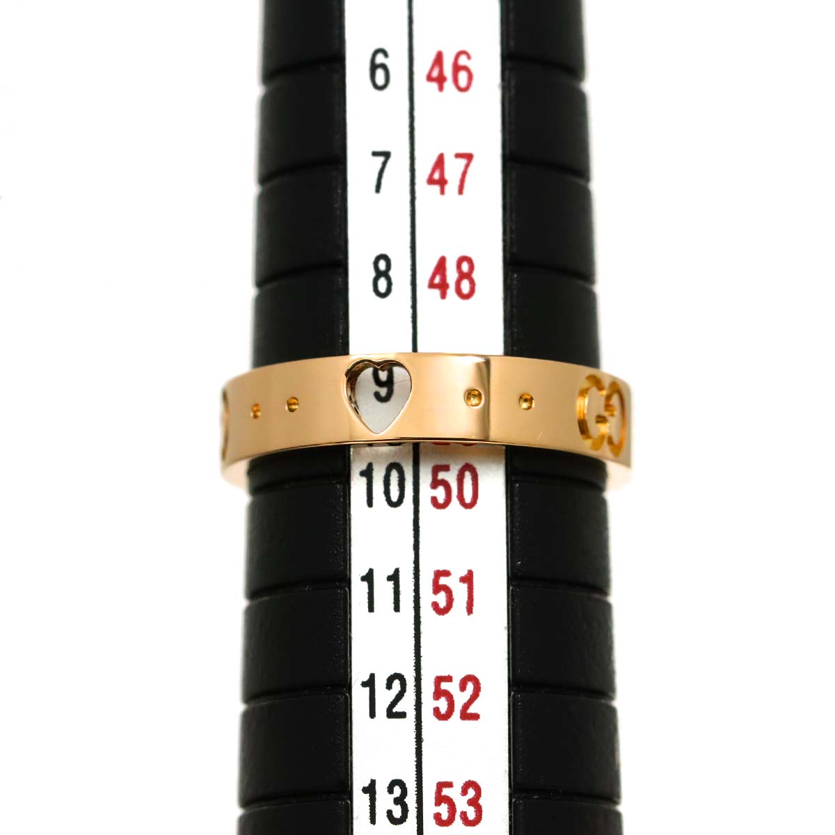 Icon Heart Ring 18K PG 750 Size10 5-5.25(US)