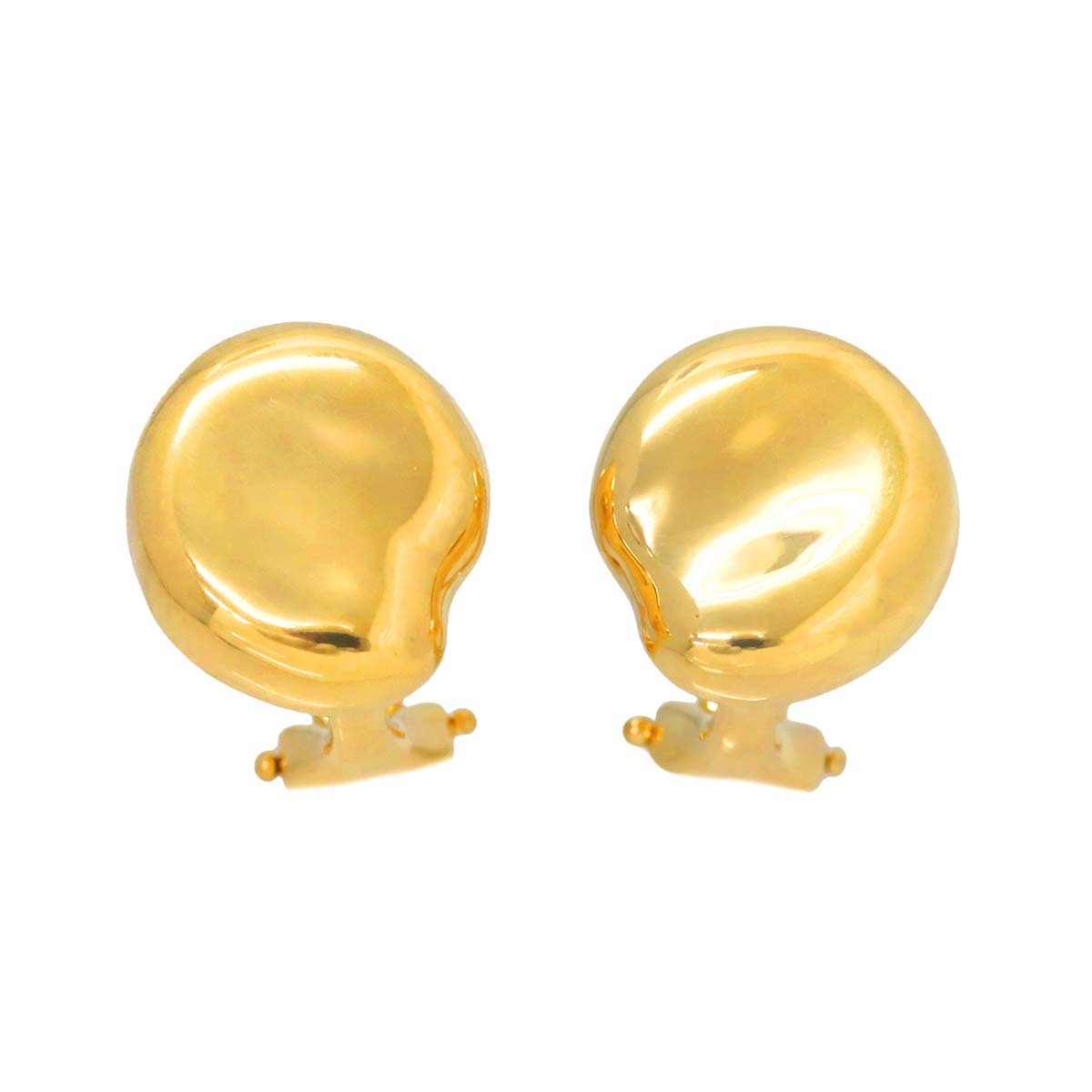 Earrings Clip on 18K Yellow Gold 750