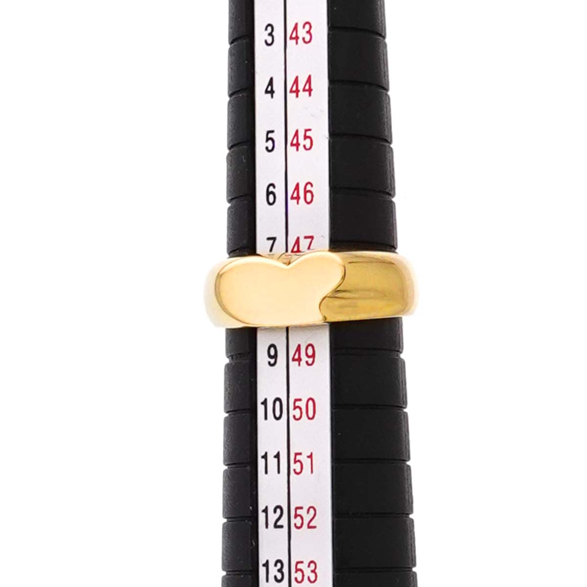 Full Heart Ring 18K YG 750 Size4.5(US)