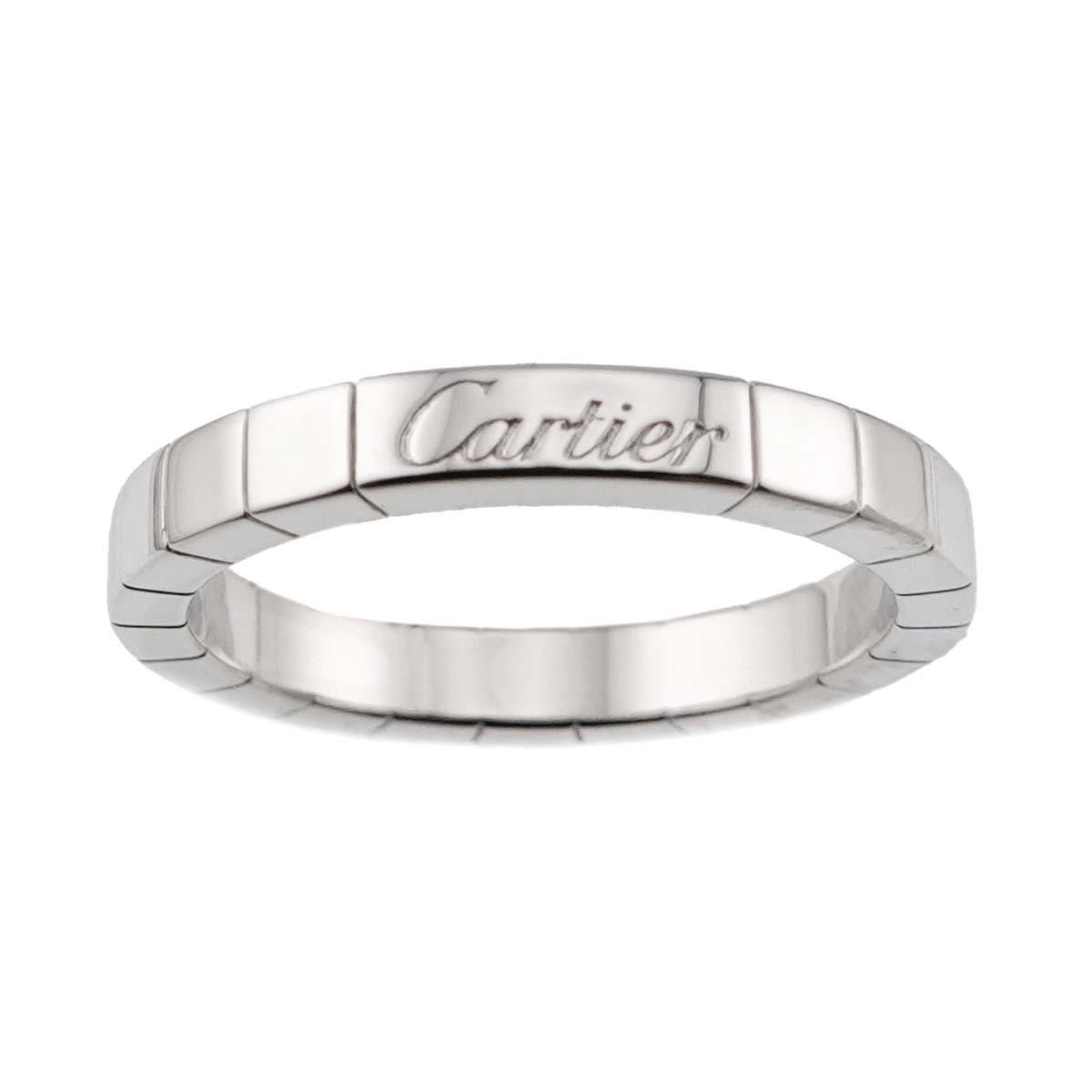 Laniere Ring 18K White Gold 750 Size57 7.5-7.75(US)