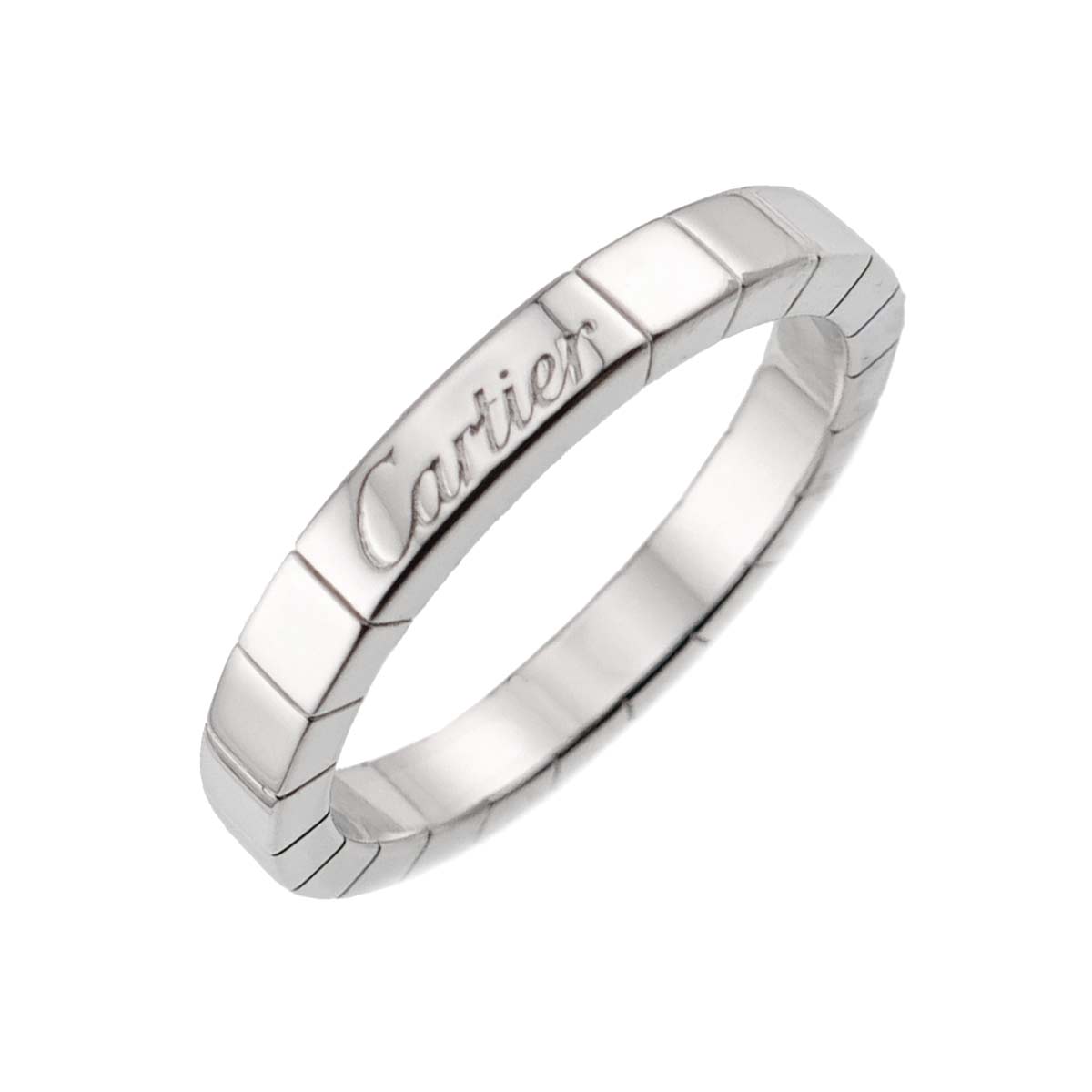 Laniere Ring 18K White Gold 750 Size57 7.5-7.75(US)