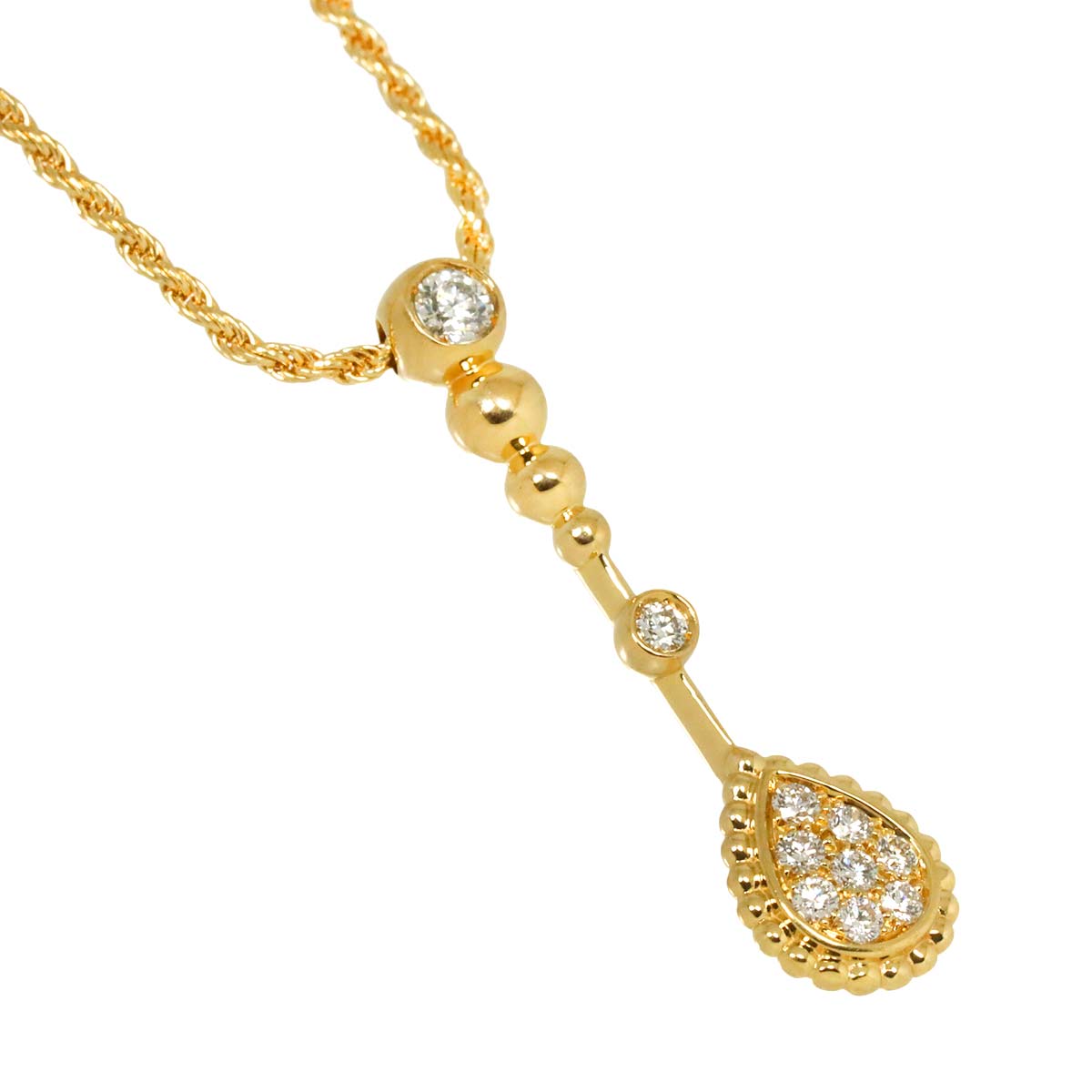 SERPENT BOHEME Diamond Necklace 18K YG 750