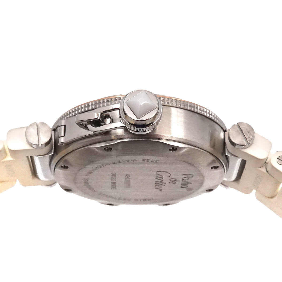 Pasha Seatimer W3140001 750 PG Date Black Dial Ladies Watch