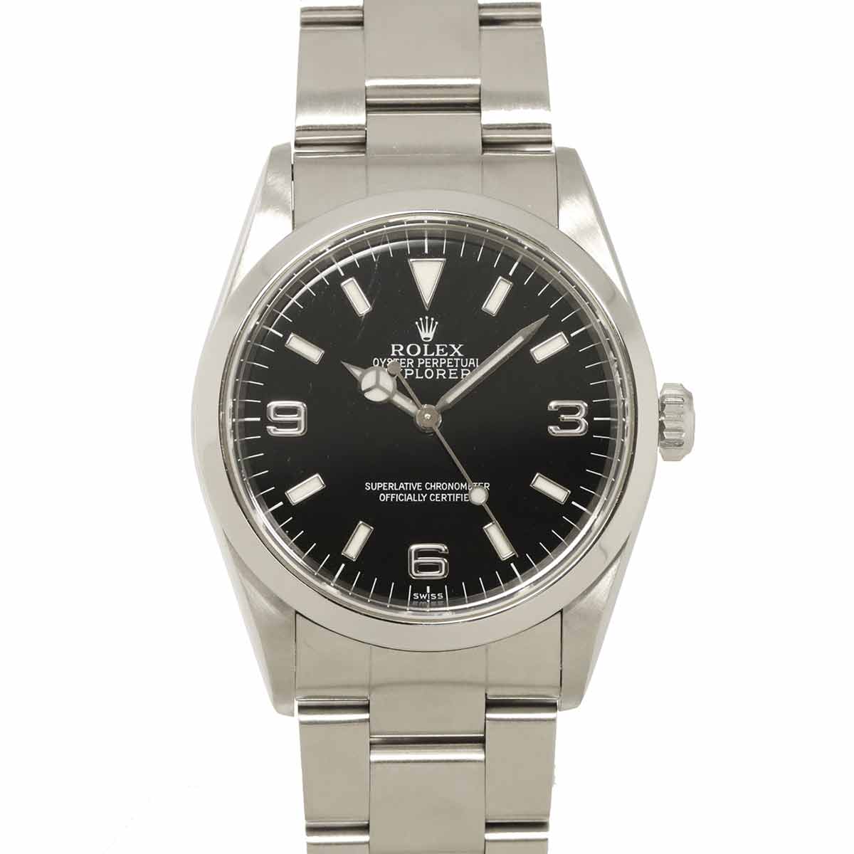 Explorer 1 14270 Serial U Automatic Black Dial Mens Watch