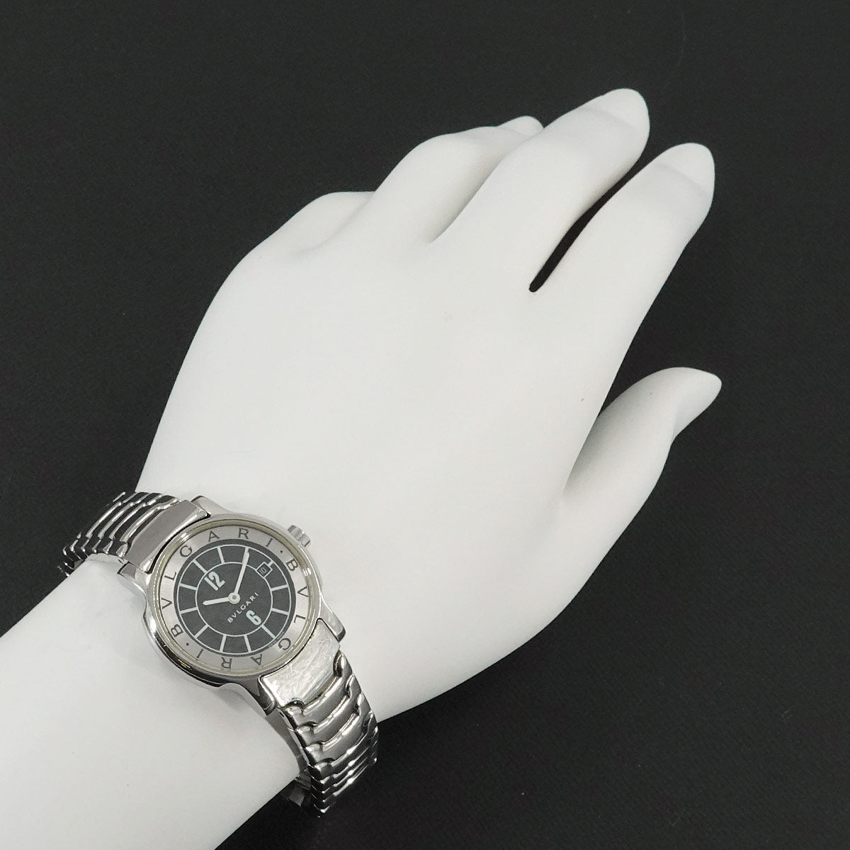 Solo tempo ST29S Date Quartz Black Dial Ladies Watch