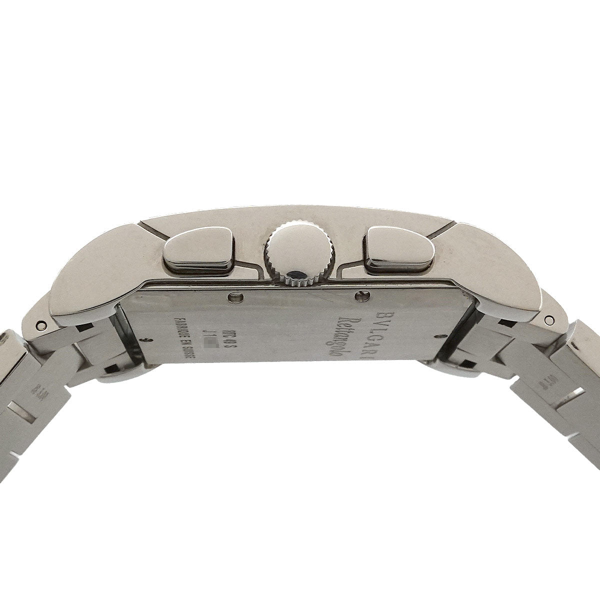 Rettangolo Chronograph RTC49S Date Quartz White Dial Mens