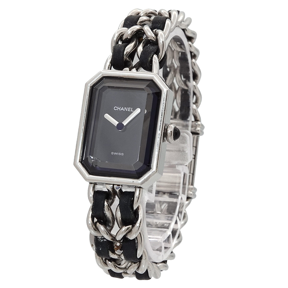 Premiere Size M H0451 Quartz Black Dial Ladies Watch