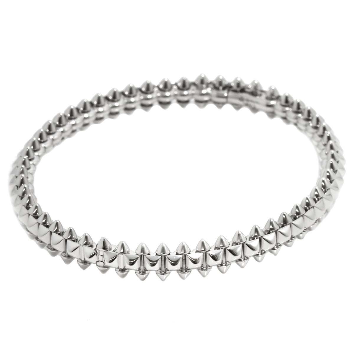 CLASH DE CARTIER Bracelet MM Bangle 18K WG 750 Size19