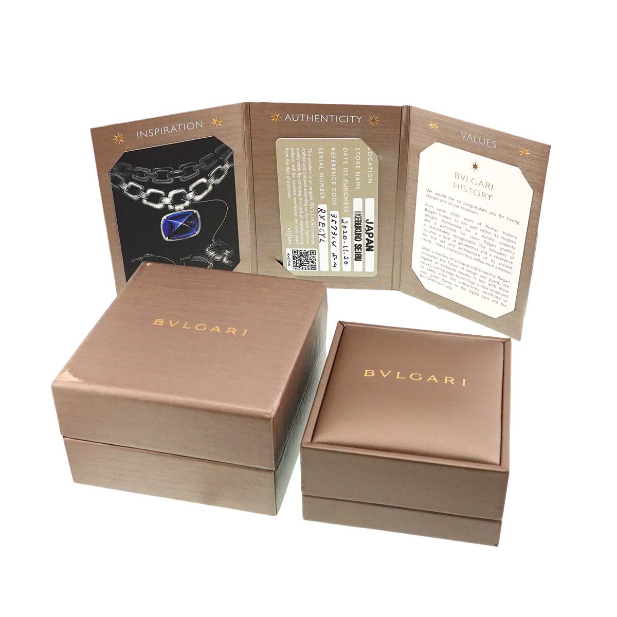 BVLGARIBVLGARI Diamond Bracelet 18K PG 750 size sm