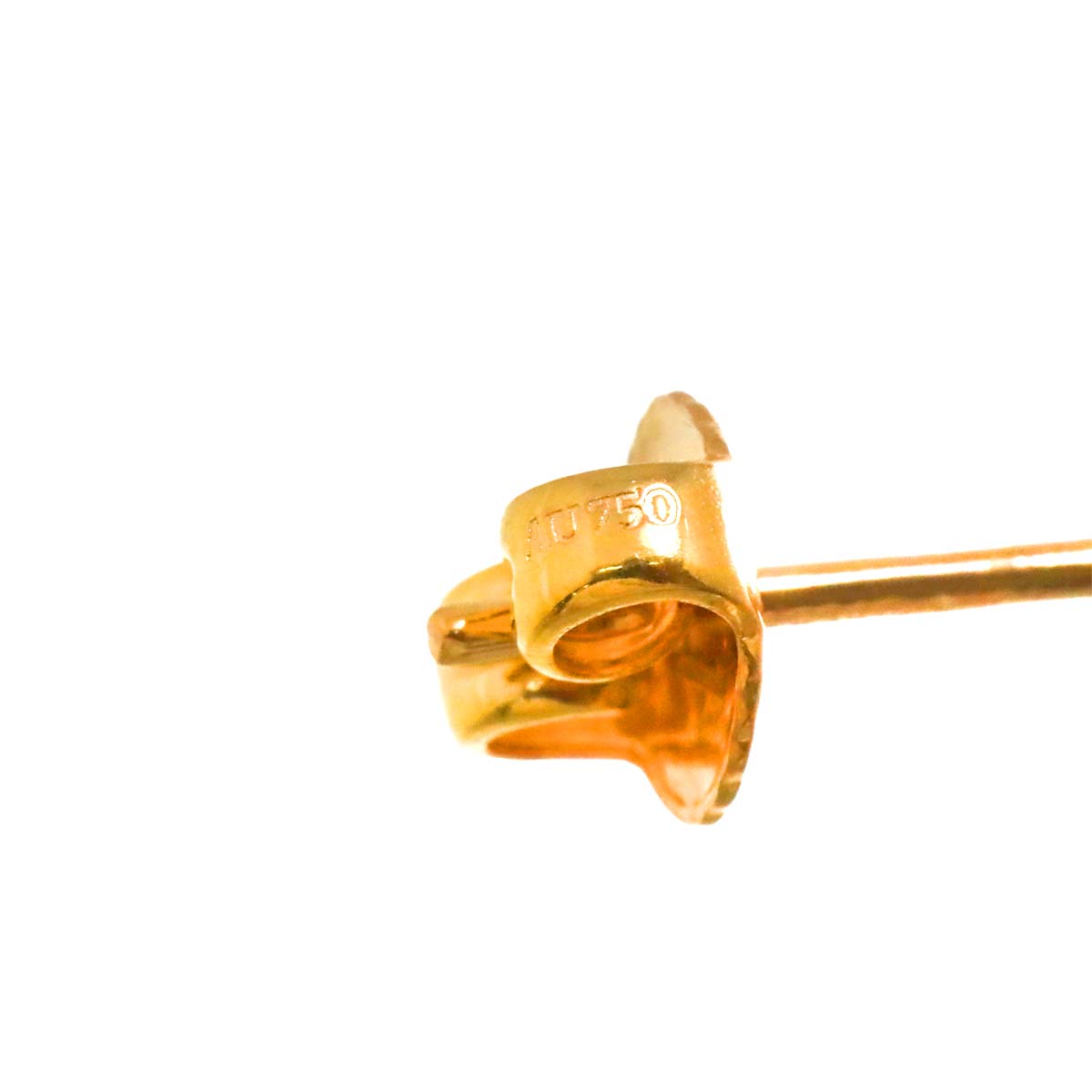 By The Yard Diamond Earrings Pierced 18K PG 750