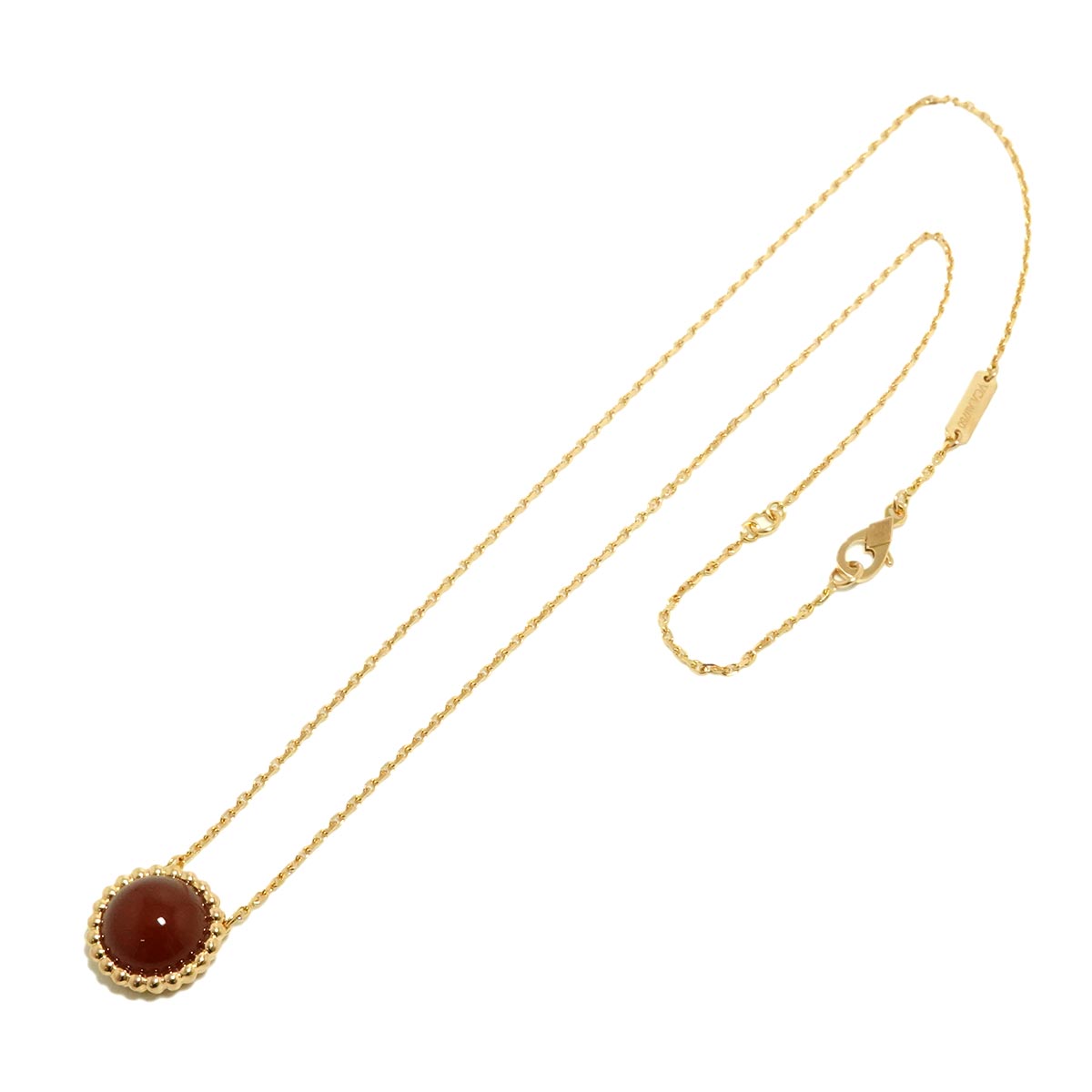 Perlee Carnelian Necklace 18K PG 750