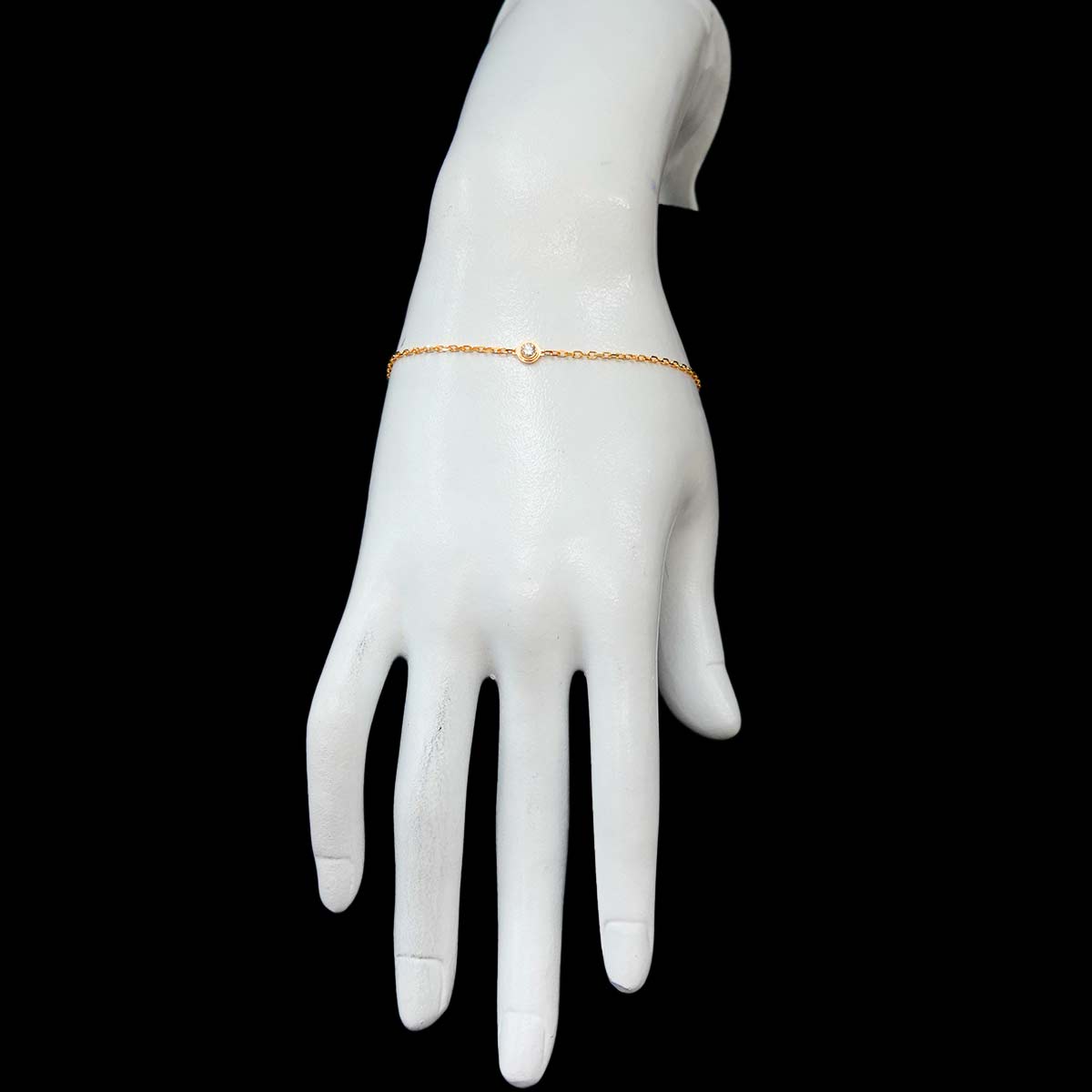 d Amour Diamond Bracelet SM 18K Yellow Gold 750