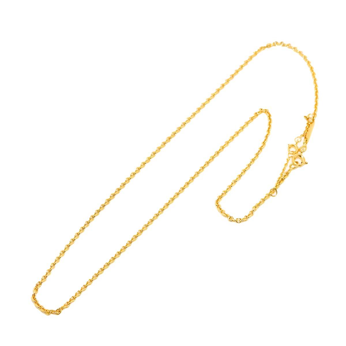 Chain Necklace 18K YG Yellow Gold 750