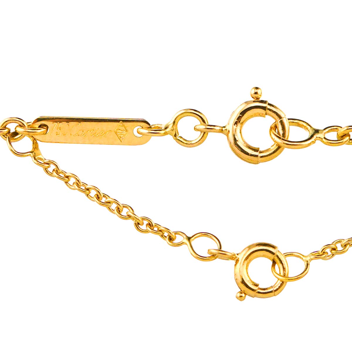Chain Necklace 18K YG Yellow Gold 750