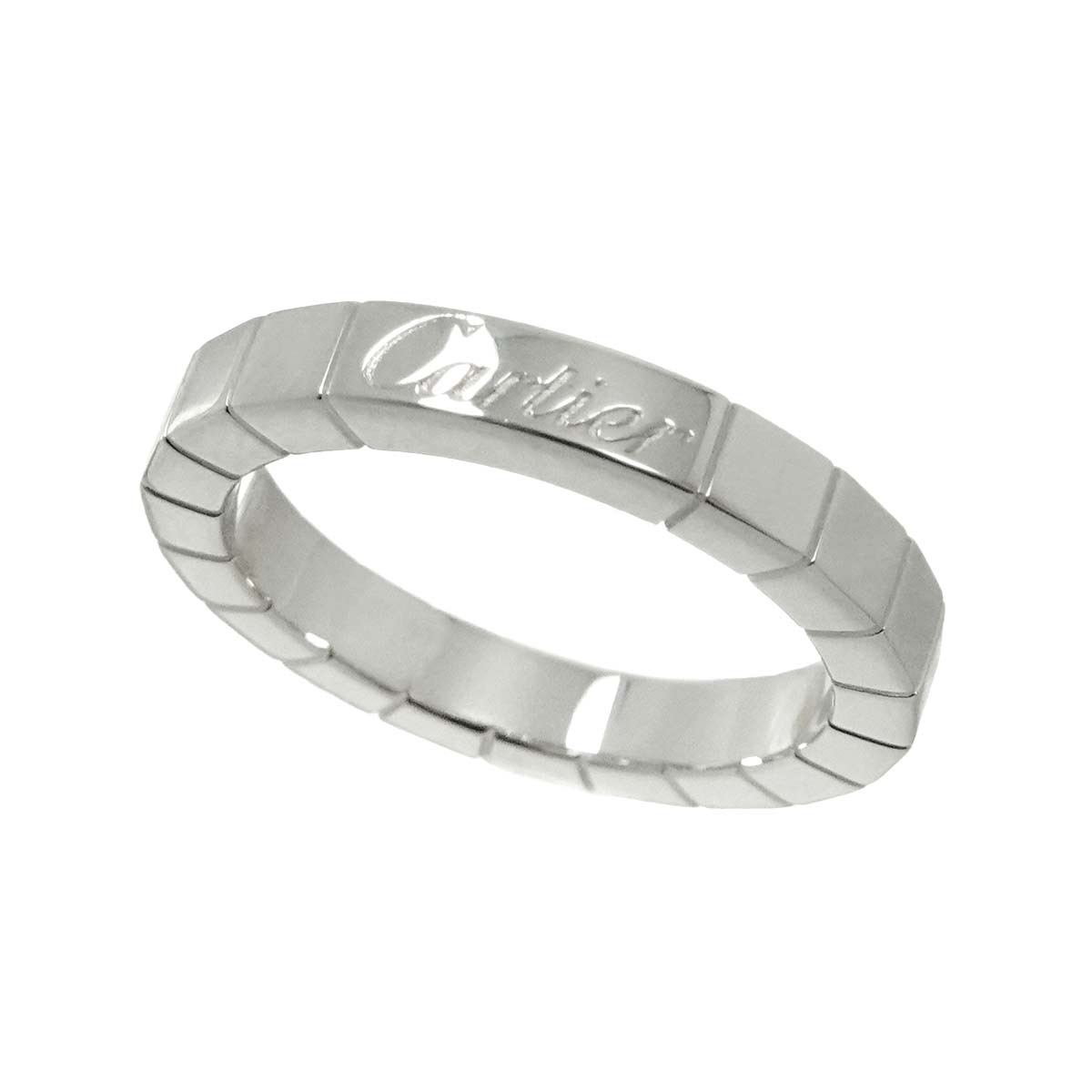 Laniere Ring 18K White Gold 750 Size49 4.75-5(US)